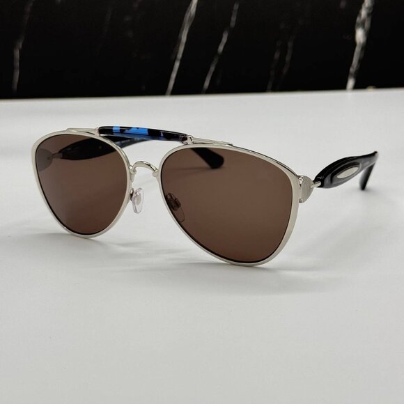 NEW BURBERRY BE3160 1005/73 SILVER BLACK UNISEX SUNGLASSES BURBERRY BE3160 10057 NEW BURBERRY BE3160 1005/73 SILVER BLACK UNISEX SUNGLASSES  main image 4